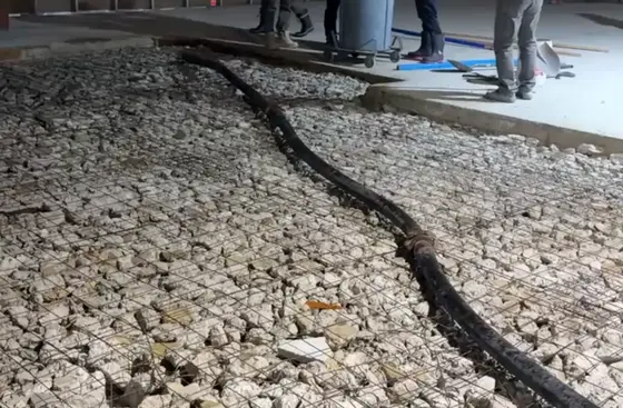 Hard-to-Reach Concrete Placement